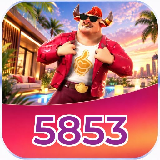 5853